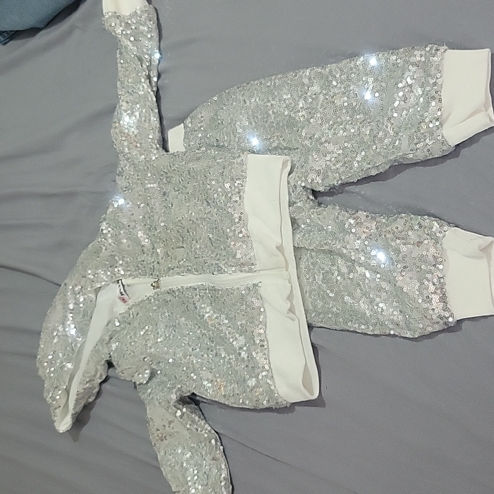 Kids Sparkle Pant Set